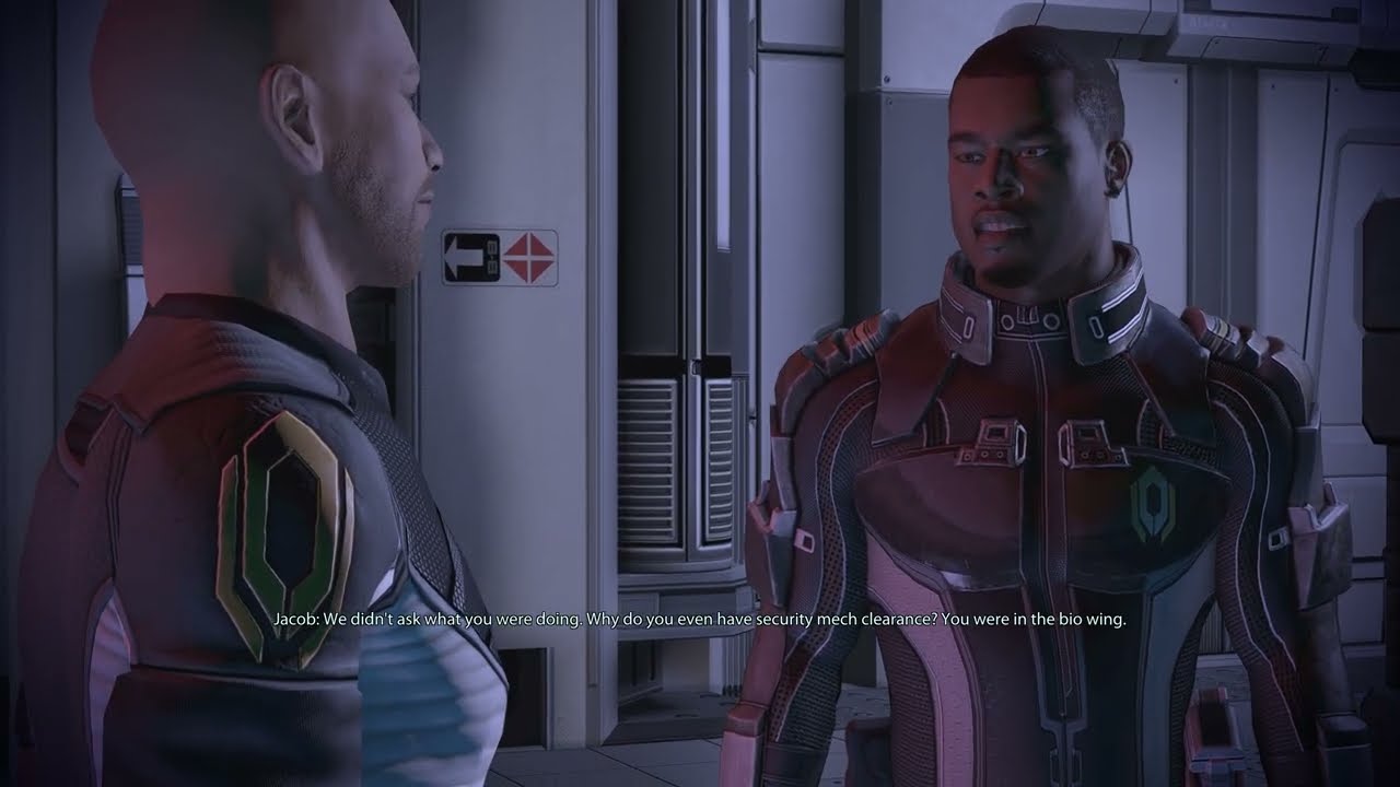 2. Mass Effect 2 LE : Shepard finds out she is on a Cerberus facility