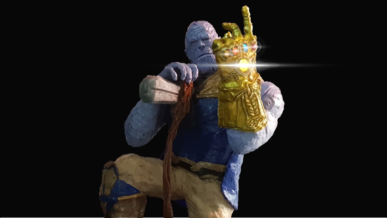 Making THANOS with 3D Pen - Avengers Endgame