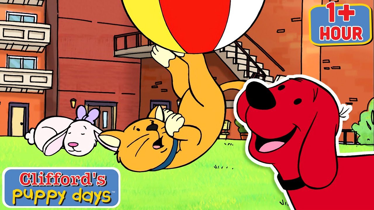 Playtime with Friends | Full Episodes | Cartoons for Kids | Clifford's Puppy Days