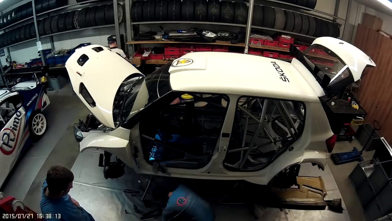 Wellman rally team rebuilding Skoda S2000