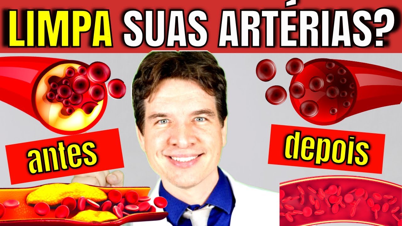 10 INCRÍVEIS ALIMENTOS que TRANSFORMAM sua CIRCULAÇÃO | LIMPAM até 95,6% seus VASOS SANGUÍNEOS?