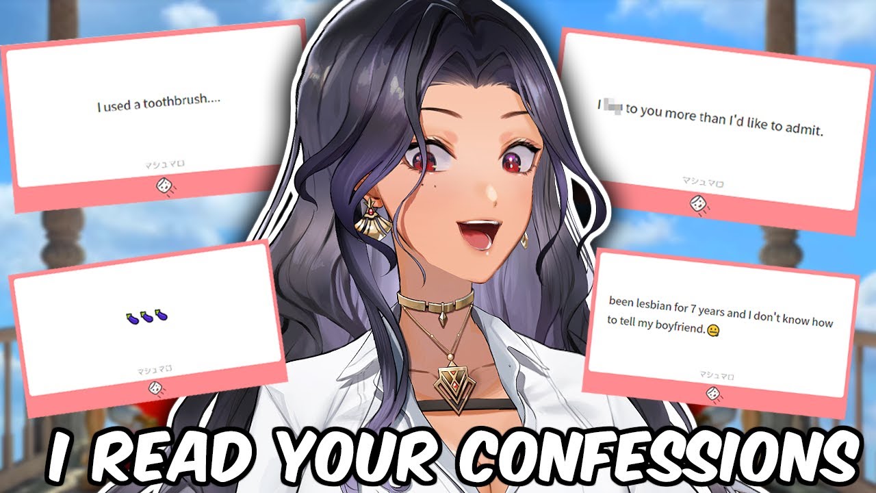 I READ CHAT'S DARKEST CONFESSIONS!📕🤐⛓⛪【NIJISANJI EN | Scarle Yonaguni】