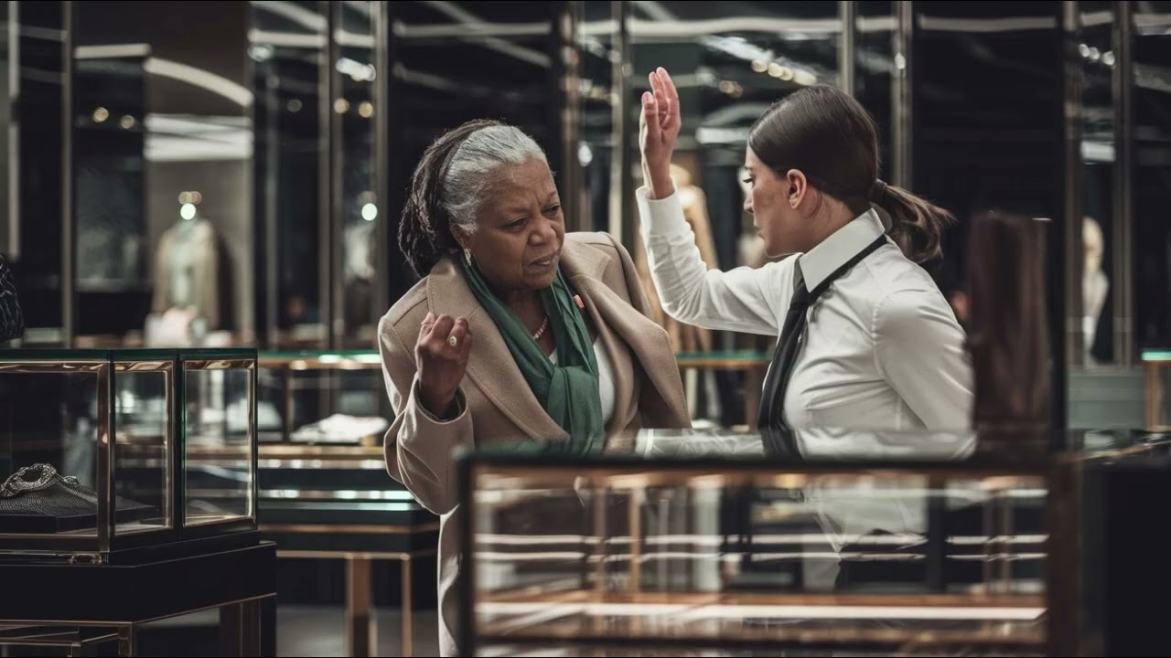 UNE VENDEUSE RACISTE FRAPPE UNE FEMME NOIRE ÂGÉE, SANS SAVOIR QUE LE MAGAZIN APPARTIENT À SON FILS