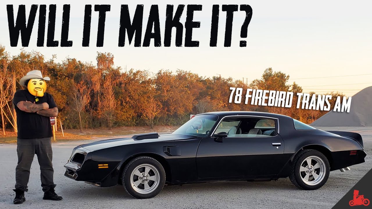 Will This 1978 Pontiac Firebird MAKE IT to My Shop?