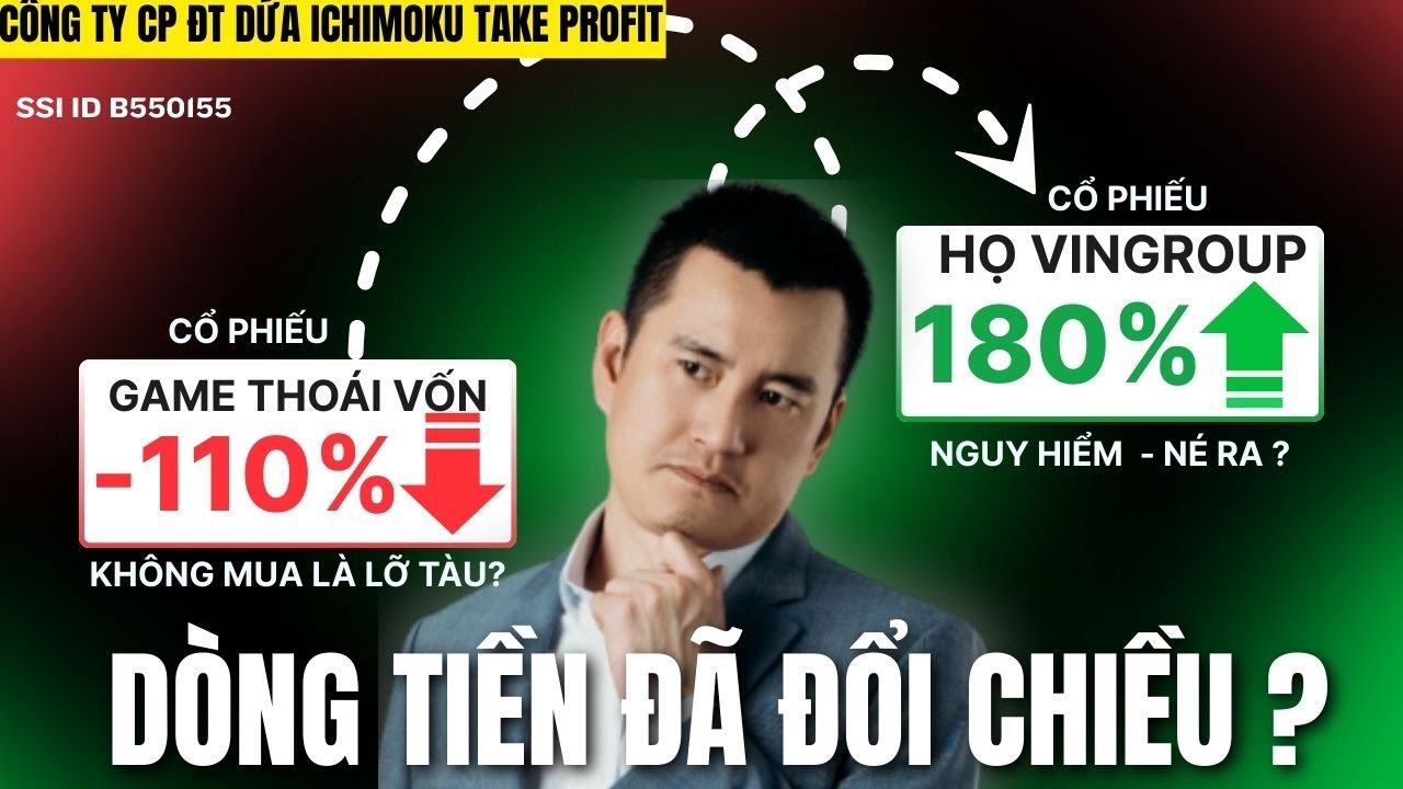Chứng khoán hôm nay: Cổ phiếu không phản bội, chỉ là dòng tiền đã đổi chiều?