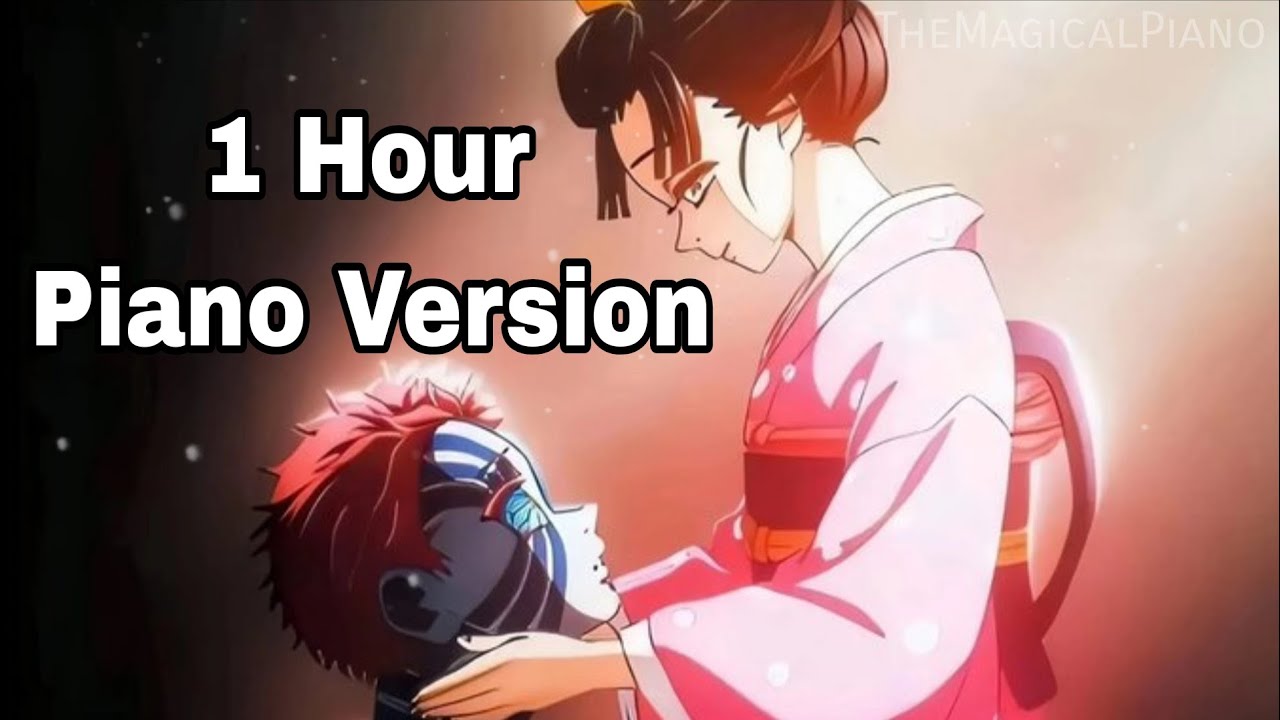 Akaza's Love Theme - Demon Slayer: Infinty Castle Movie OST (1 Hour Relaxing Piano Version)