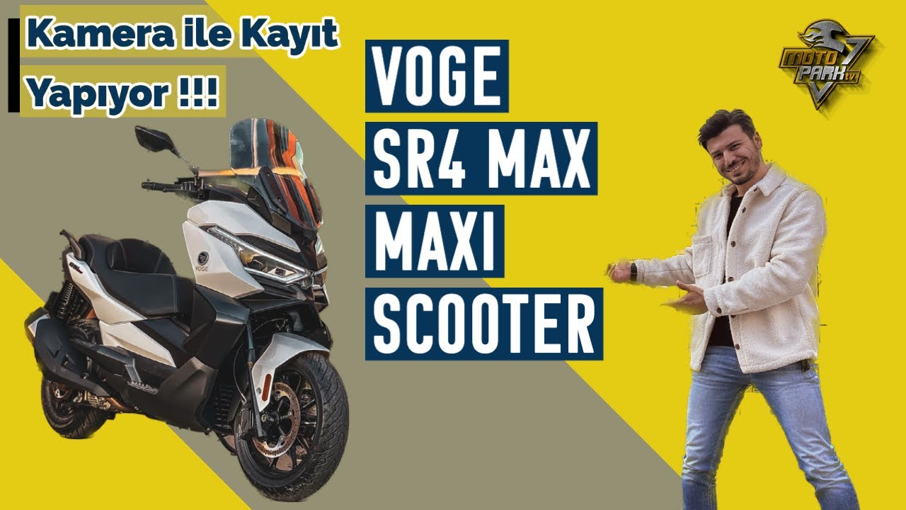 Kamera Kaydı Yapan MOTOR ! / VOGE SR4 MAX / BMW ile Aynı Altyapı