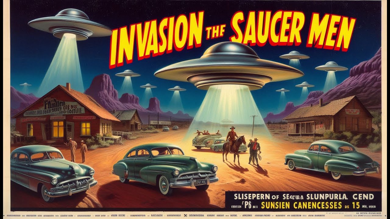 INVASION OF THE SAUCER MEN (1957)  | 𝙁𝙪𝙡𝙡 𝙈𝙤𝙫𝙞𝙚🎥