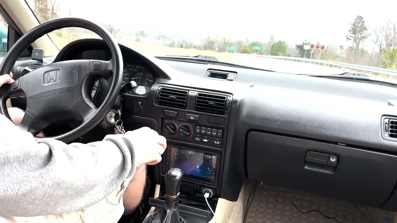 H22 CB7 Accord Cold Start and Drive