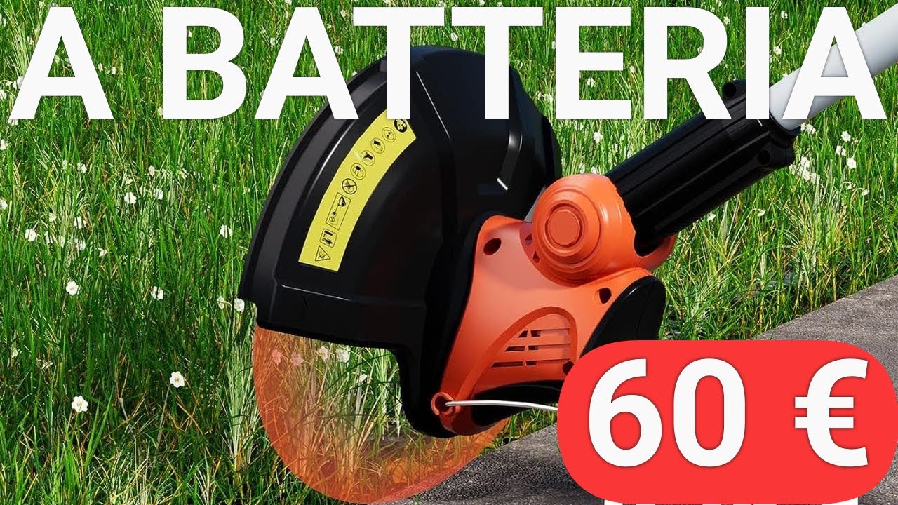 Provo un tagliabordi a batteria (AIVOLT) da 60 Euro!