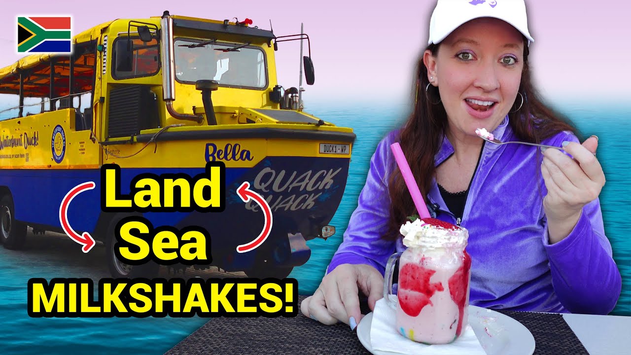 💚 We Ride the Waterfront DUCK + record-breaking MILKSHAKES