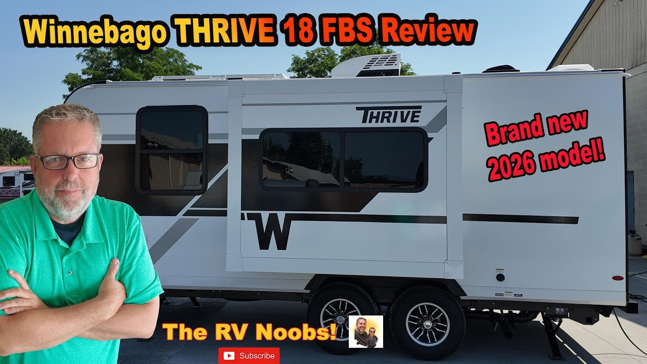 2026 Winnebago Thrive 18FBS Review - Is It the perfect couple's travel trailer?