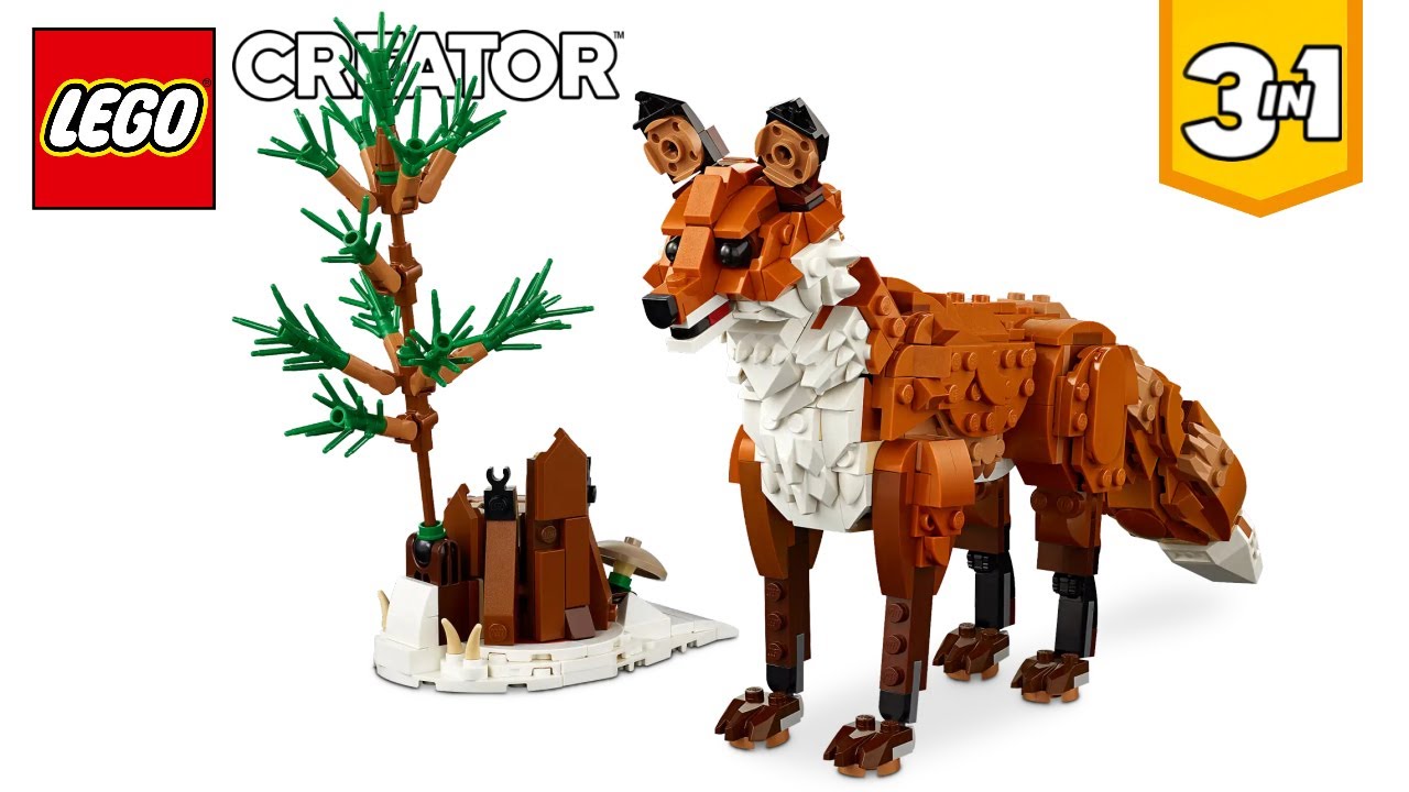 LEGO Creator 3in1 Waldtiere: Rotfuchs (31154) - Speed build