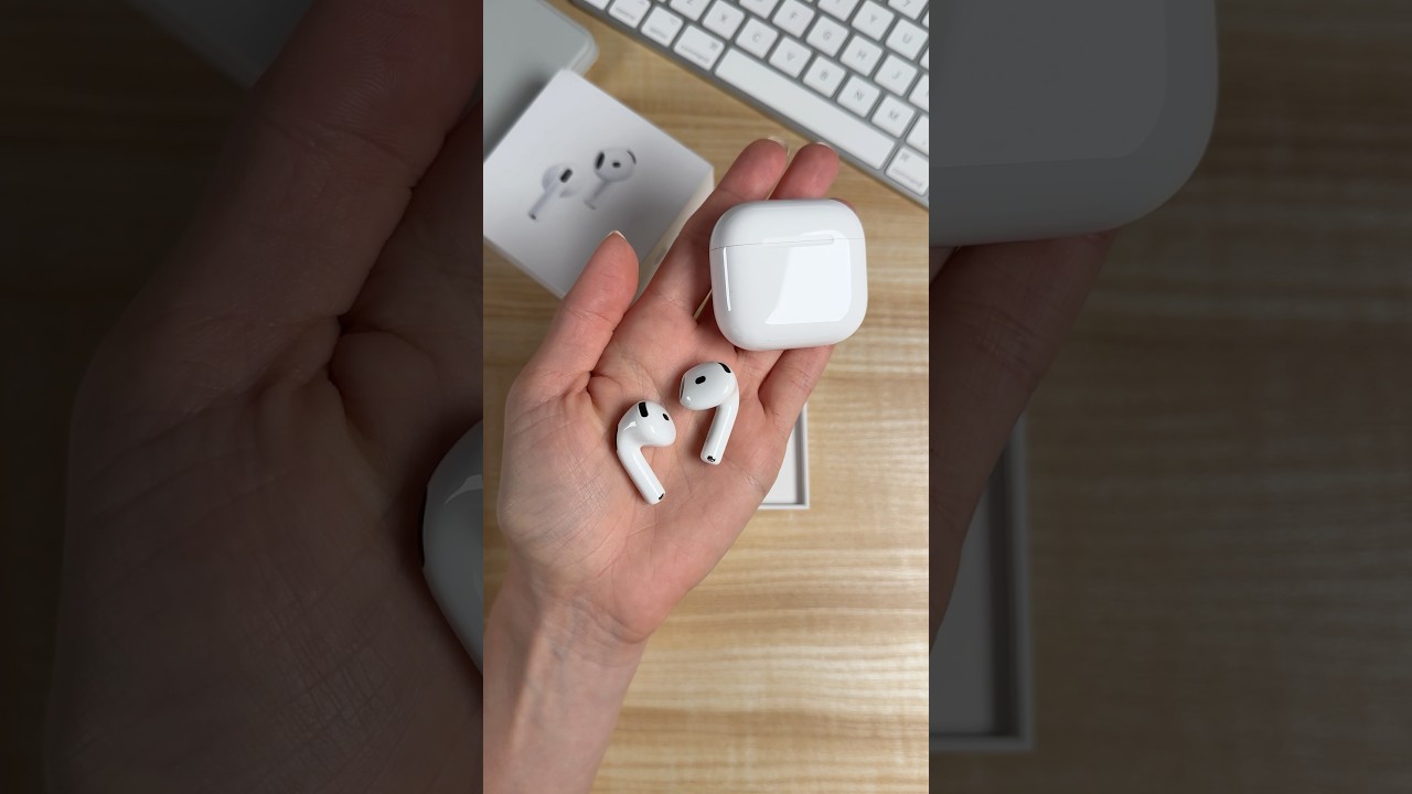 AirPods 4 (with ANC) unboxing