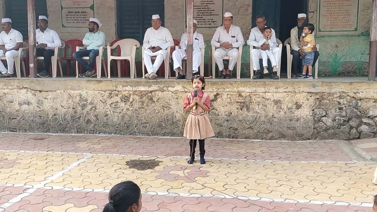 77वा.प्रजासत्ताक दिवस-दि.26/01/026 किरण पाटील.इ.2री विद्यार्थ्यांनीचे भाषण.