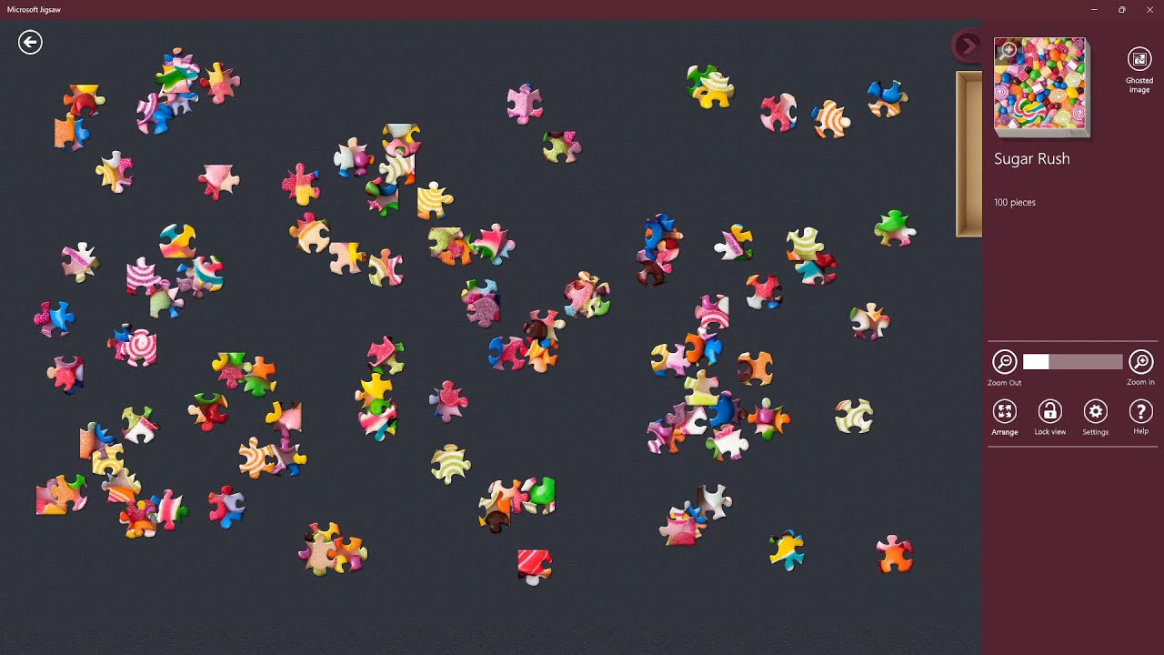 Jigsaw Puzzle ǀ Collection: Candy Candy Candy ǀ Sugar Rush