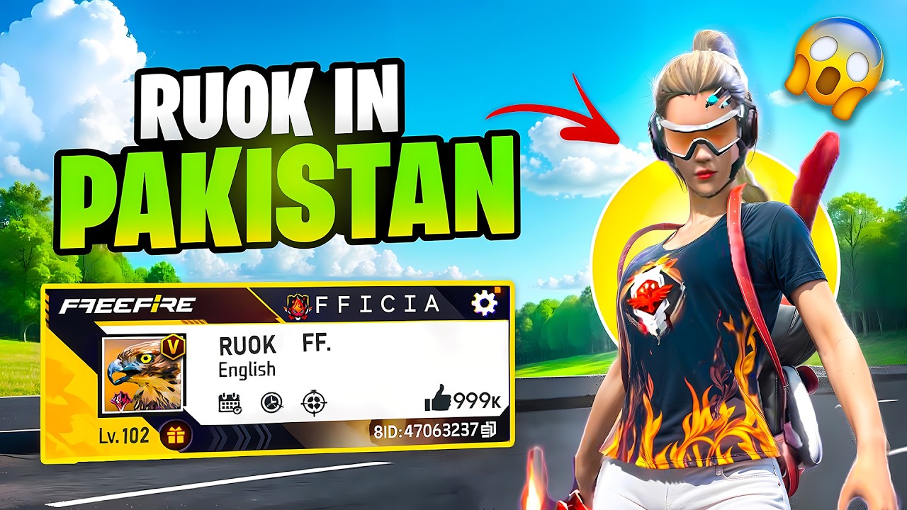 Ruok FF Gave Me His Secret V Badge Account 😱