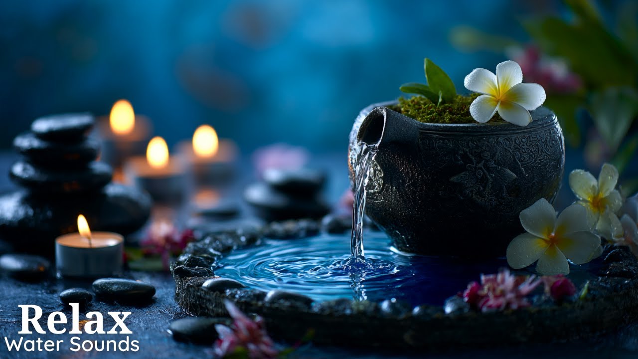 Instant Peace of Mind 🌿 Bamboo Water Sounds & Relaxing Music, Anxiety Relief