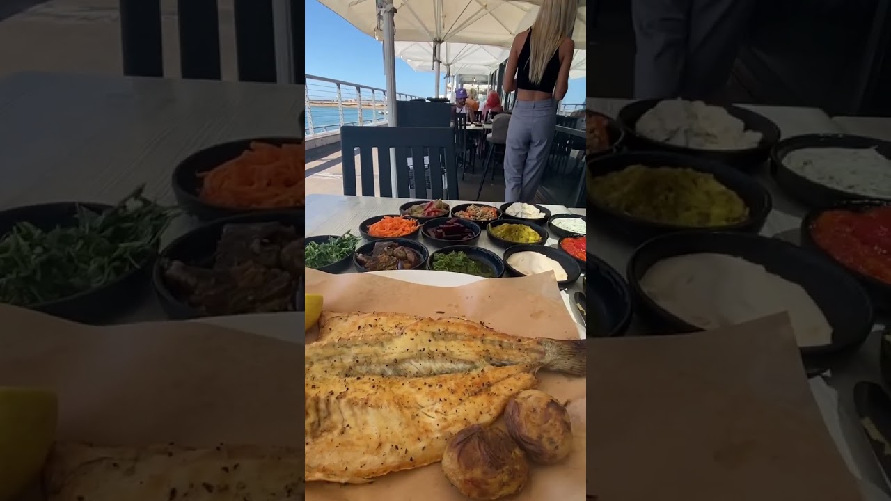 Israeli Style Sea Bass in Tel Aviv 
