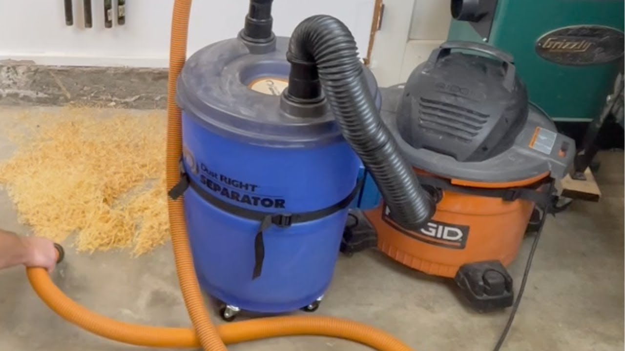 Rockler Dust Right Separator Performance Test | Surprising Results