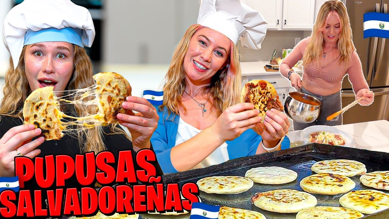 DOS GRINGAS HACIENDO PUPUSAS: ¡EL RETO DE LA COCINA SALVADOREÑA!”