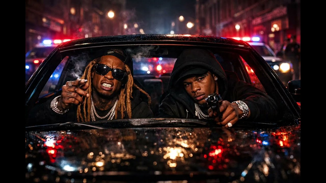 Lil Wayne ft. Lil Baby —Real homies don't fold (Lyrics video)