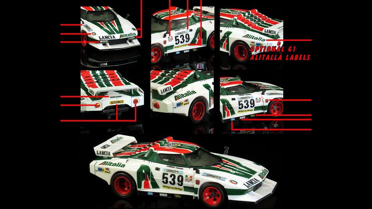Reprolabels Upgrade Decals Review for Transformers MP-20 Masterpiece Wheeljack