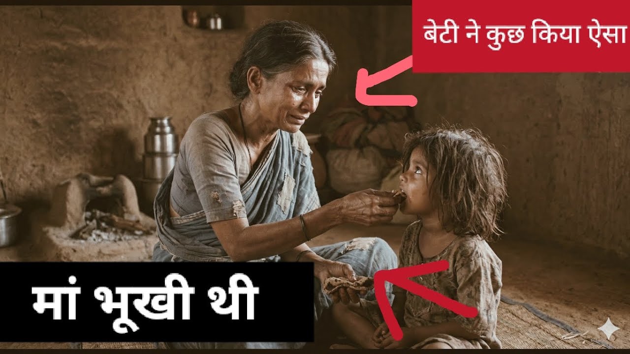 गरीब माँ ने भूखे रहकर बेटी को पढ़ाया… फिर जो हुआ उसने सबको रुला दिया 😢