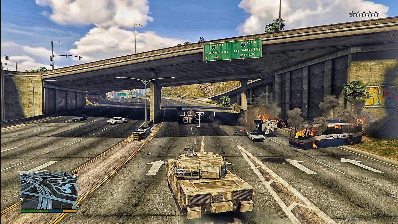 Grand Theft Auto V PS5 Free-roam Gameplay #1641