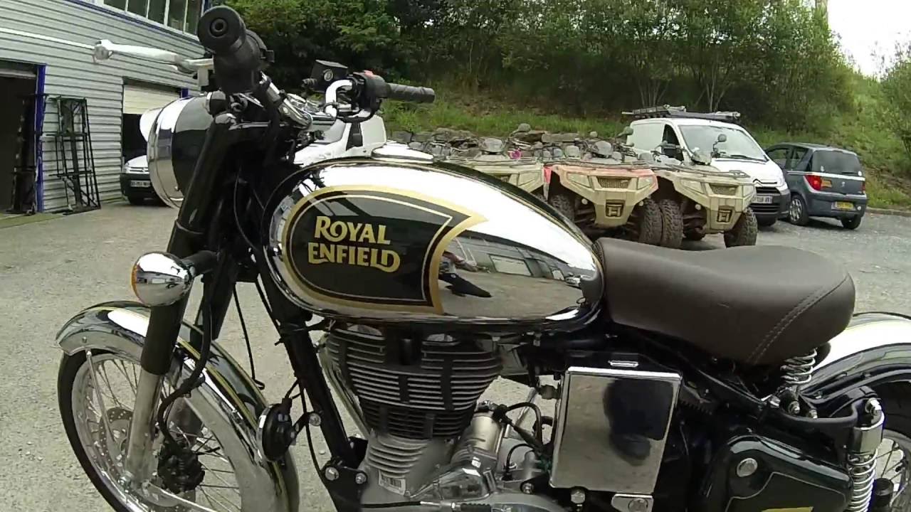ROYAL ENFIELD CLASSIC CHROME GREEN VERT ANGLAIS