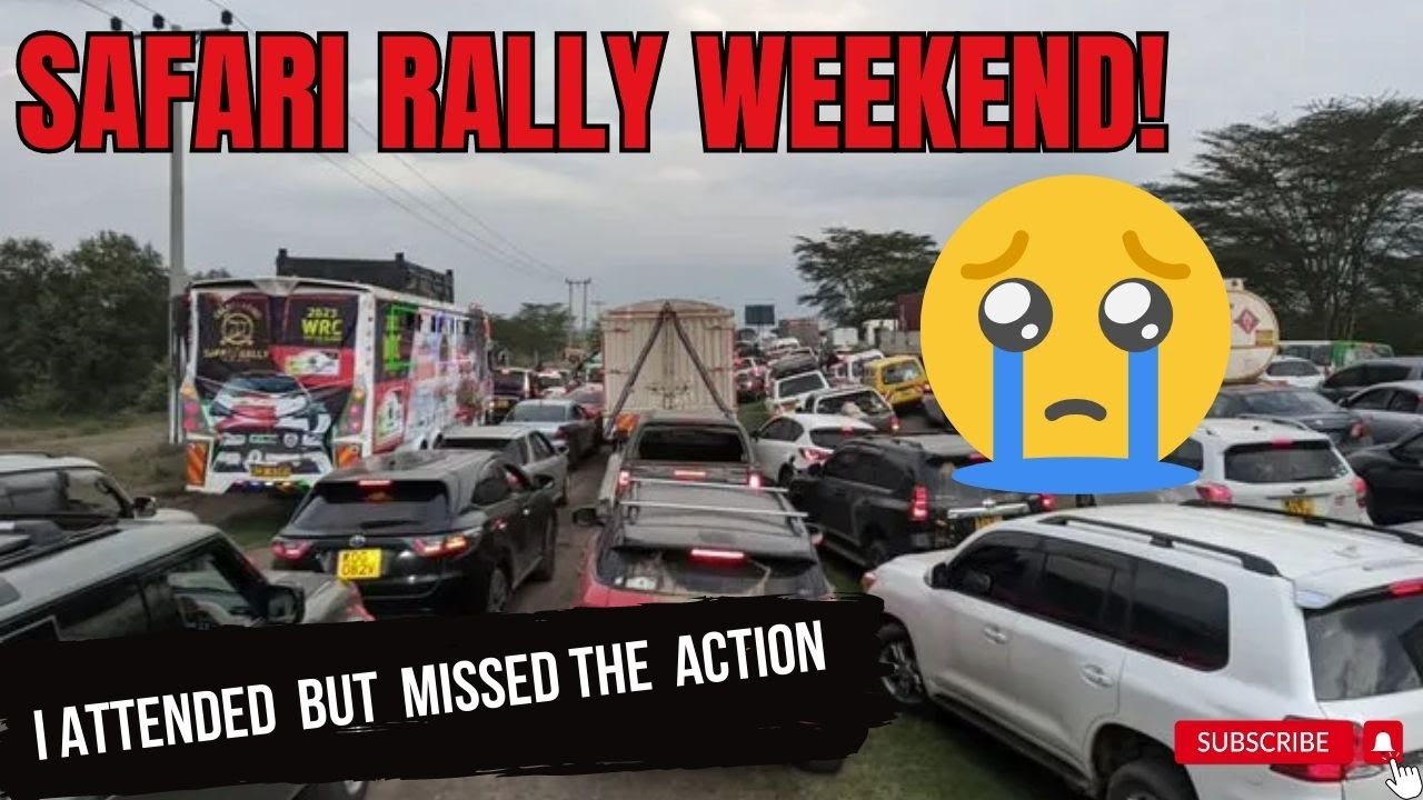SAFARI RALLY WEEKEND: I ATTENDED BUT MISSED THE ACTION 🎬 😢.