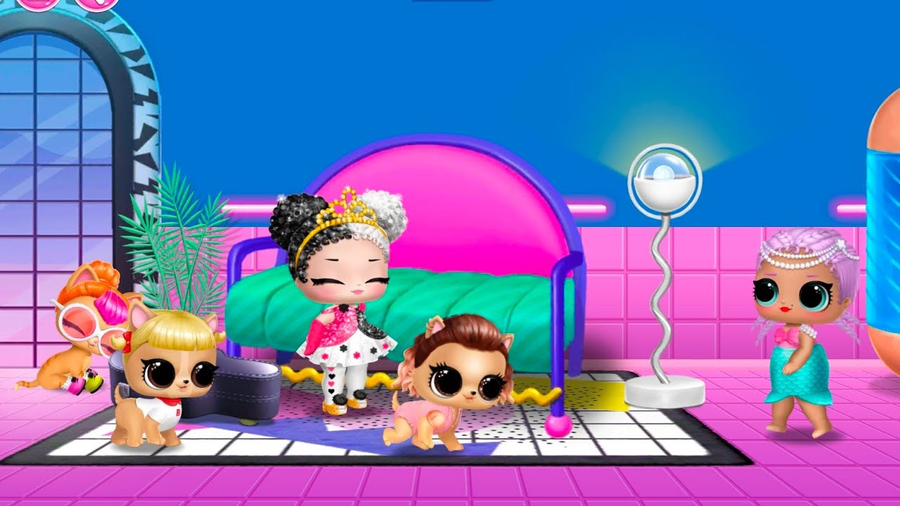 LoL surprise disco house Tutotoons games 
