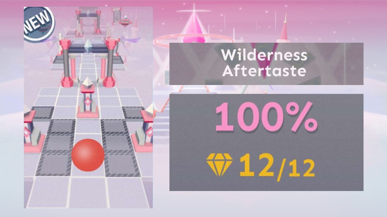 Rolling Sky Bonus 80 Wilderness Aftertaste All Gems [★★]