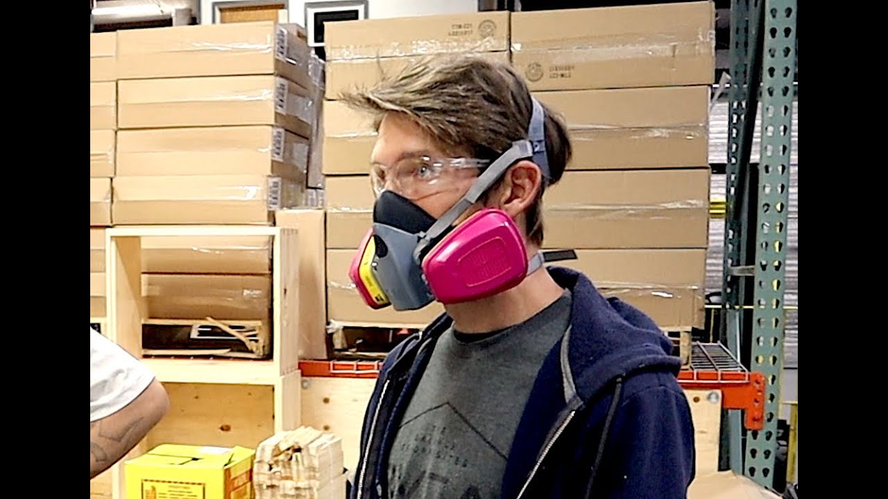 Respirator for Oxalic Acid and Formic Acid Varroa Mite Treatments