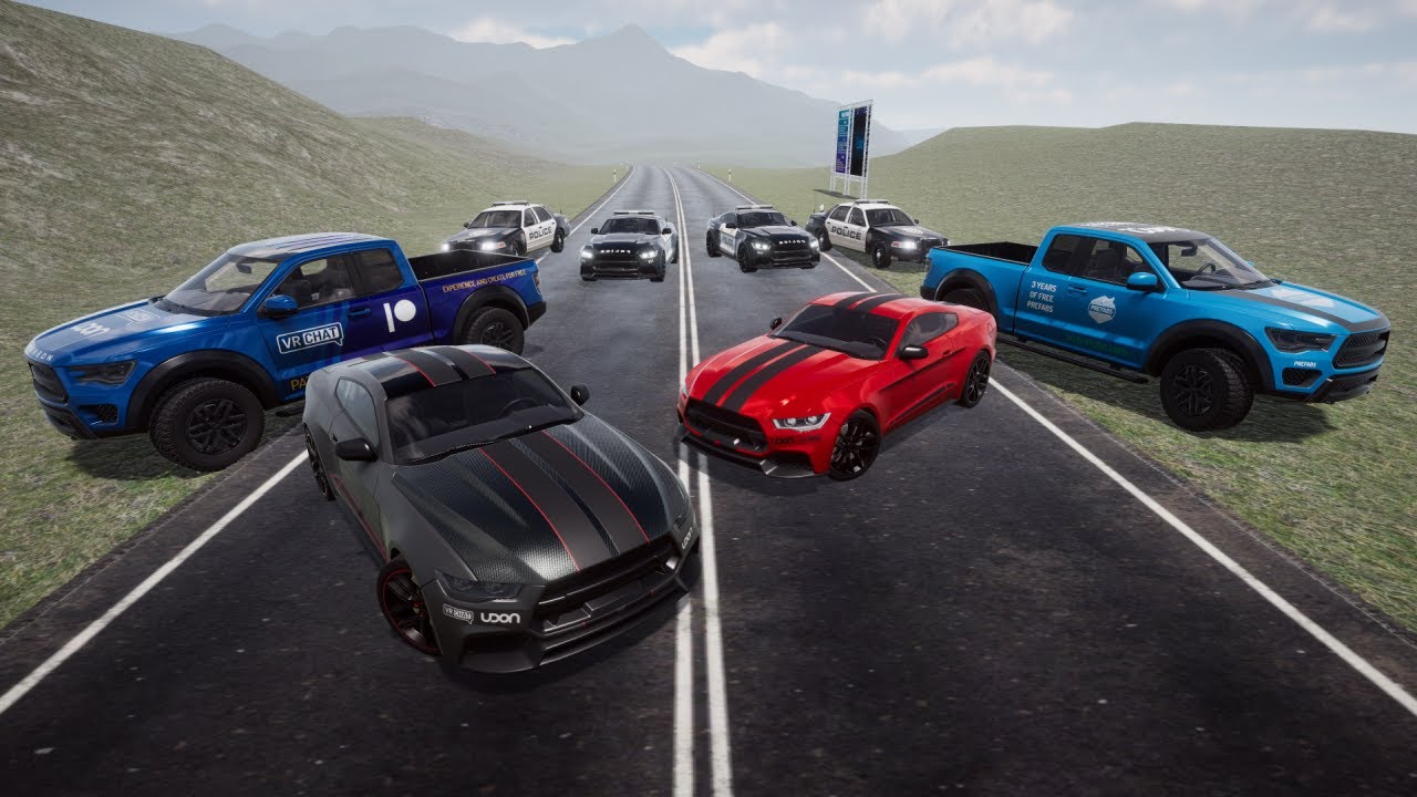 [VRChat] Varneon's Udon Vehicles PC Island Release Trailer
