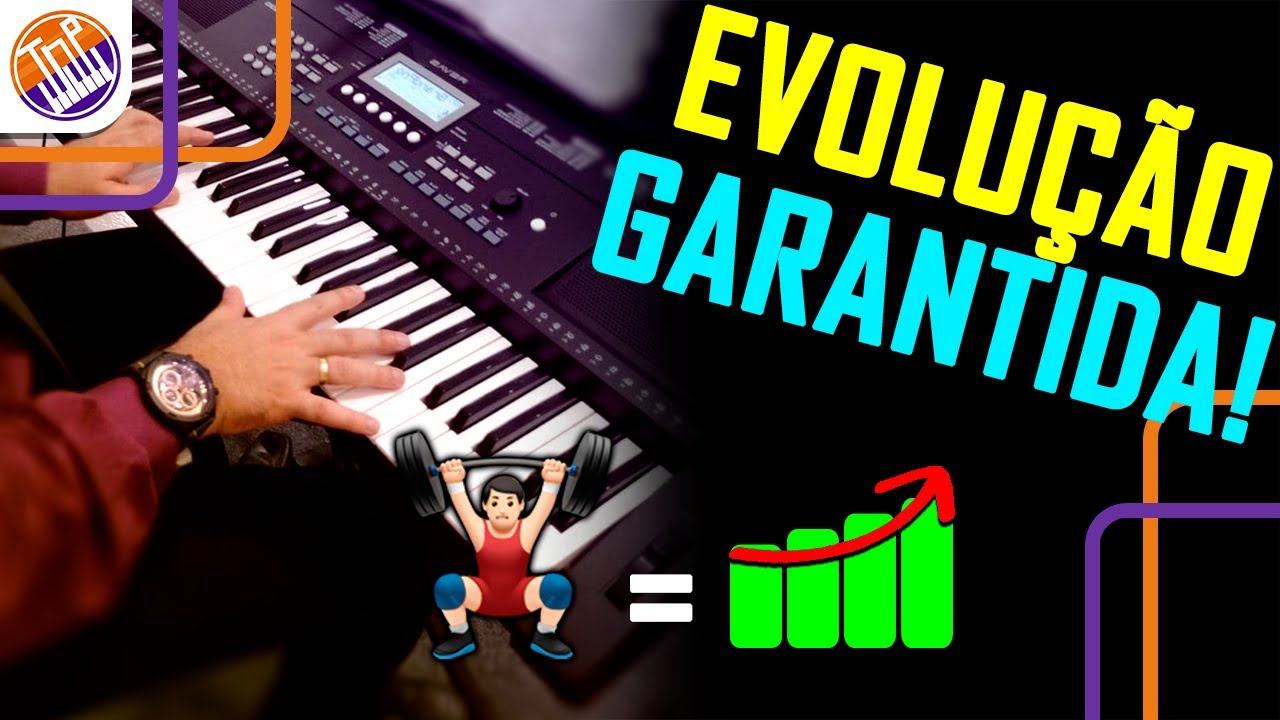 Evolução GARANTIDA no Teclado com esses 3 EXERCÍCIOS!