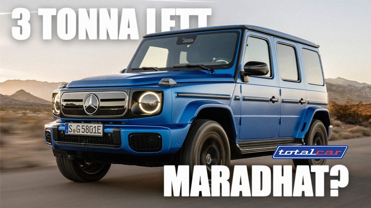 VEZETTÜK: Mercedes-Benz G 580 – 18 000 Nm és úgy fordul mint egy tank