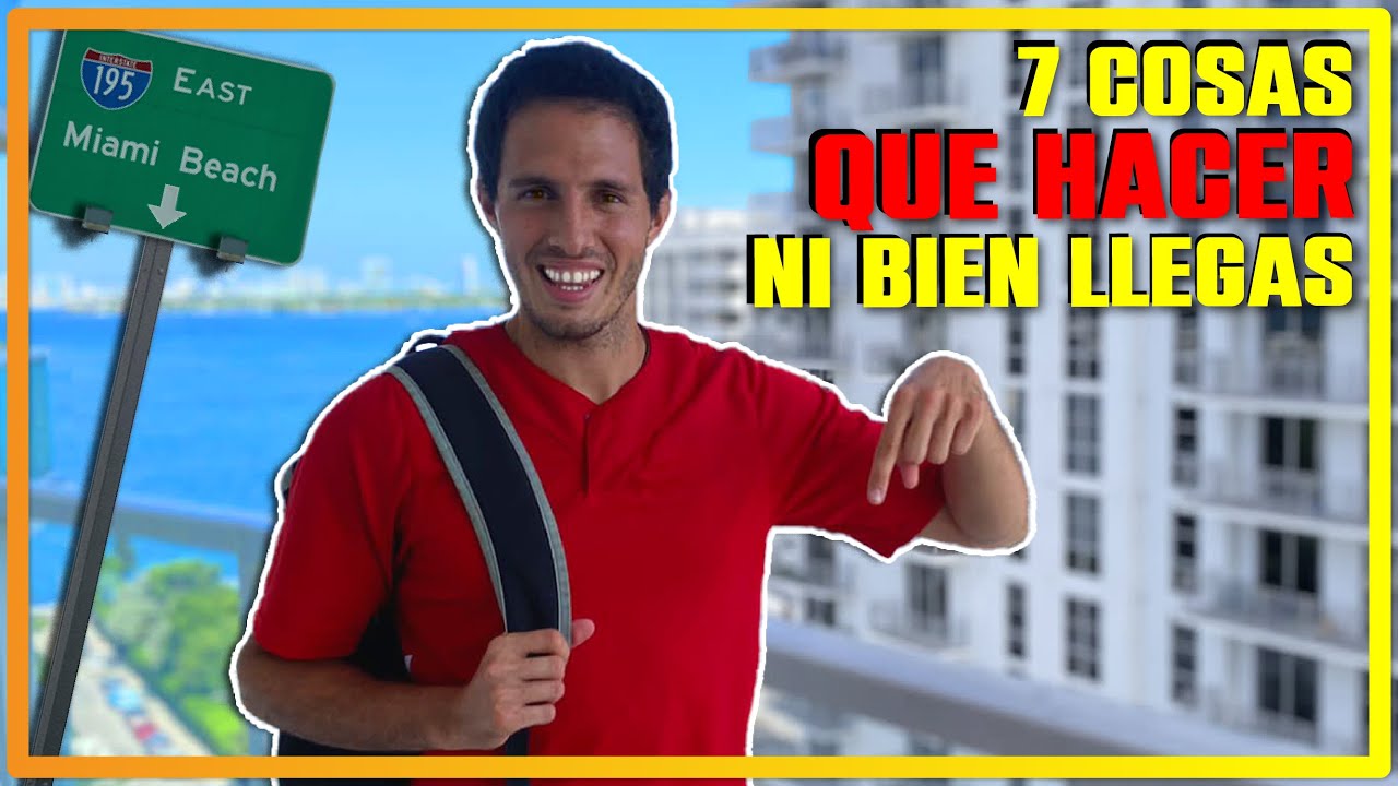 EMIGRAR a MIAMI 2025  ⛱️ QUE HACER al llegar a Miami 👈