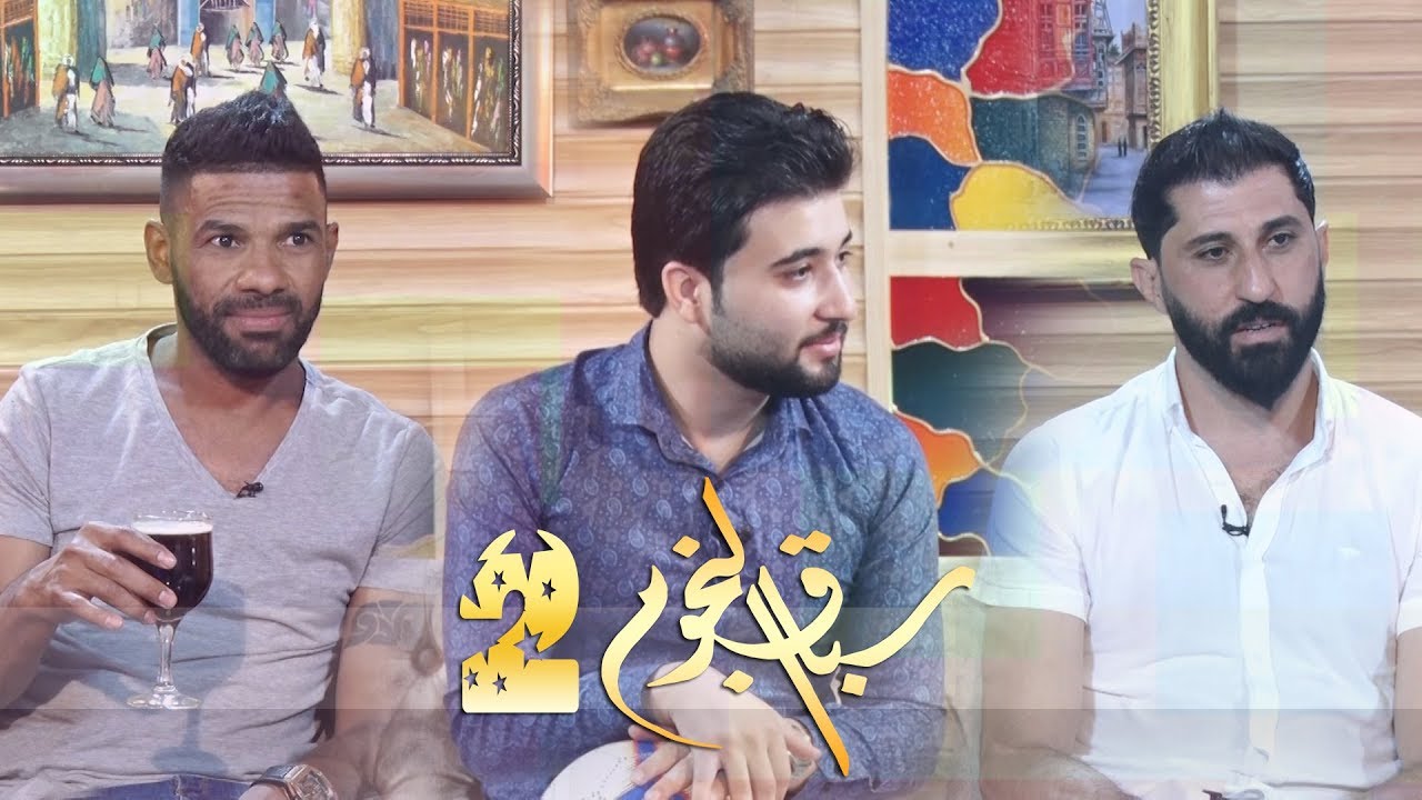 نجوم الزوراء والجوية مسلم مبارك وعلي صلاح  في سباق النجوم مع ابراهيم صلاح