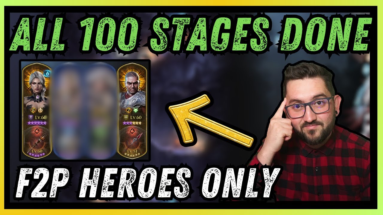 💥100% Clear FREE Heroes ONLY 💥 Forbidden Dungeon Normal F2P Team Guide | King Arthur: Legends Rise