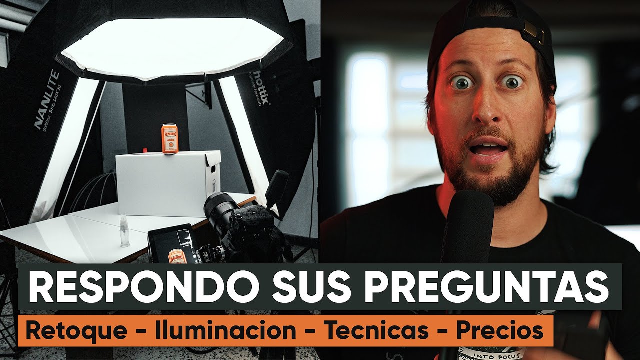 Fotografia de PRODUCTO 📷🍹 | Como mezclar Fotos en Photoshop, Filtro Polarizador, CUANTO COBRAR y mas
