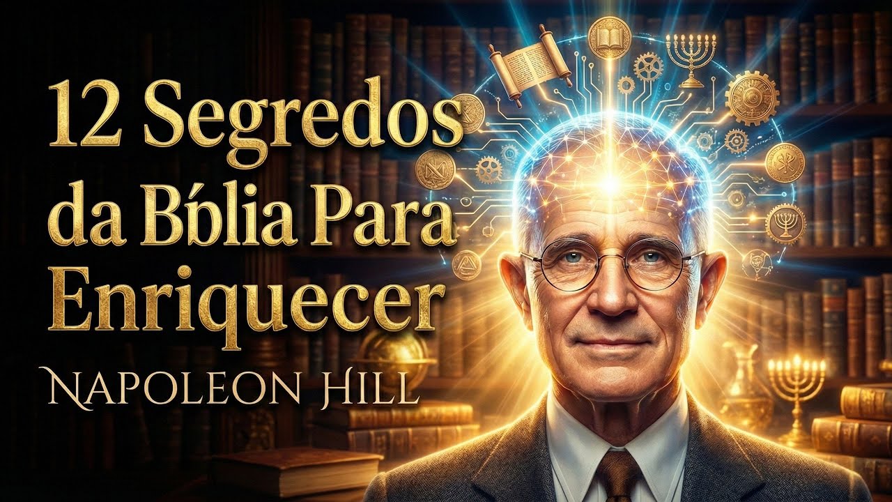 Napoleon Hill Revela: 12 Hábitos da Bíblia Para Enriquecer e Prosperar  #leidaatração #riqueza