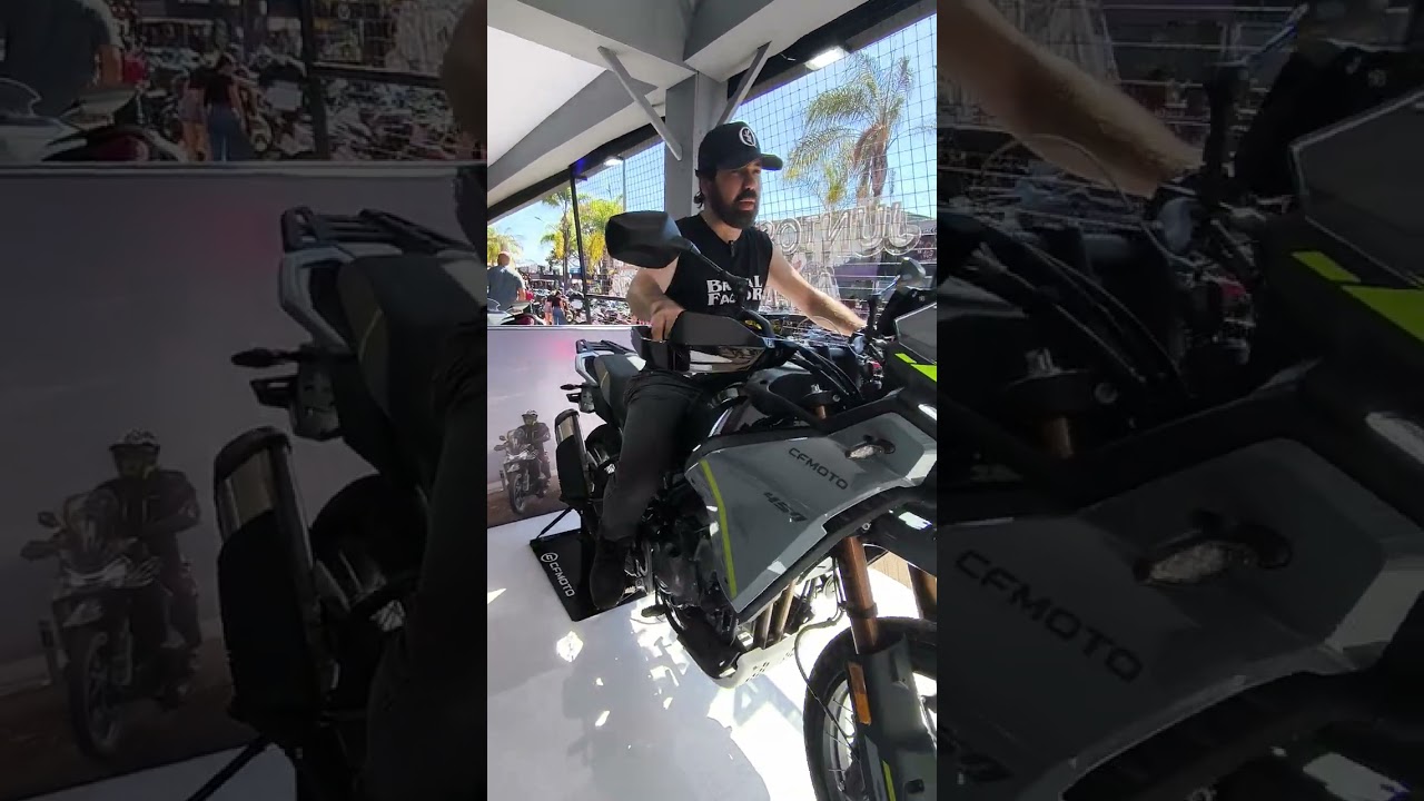 CF Moto IBEX 450 Peças de plástico frágil. #cb500x #cfmoto450mt #mortocycle