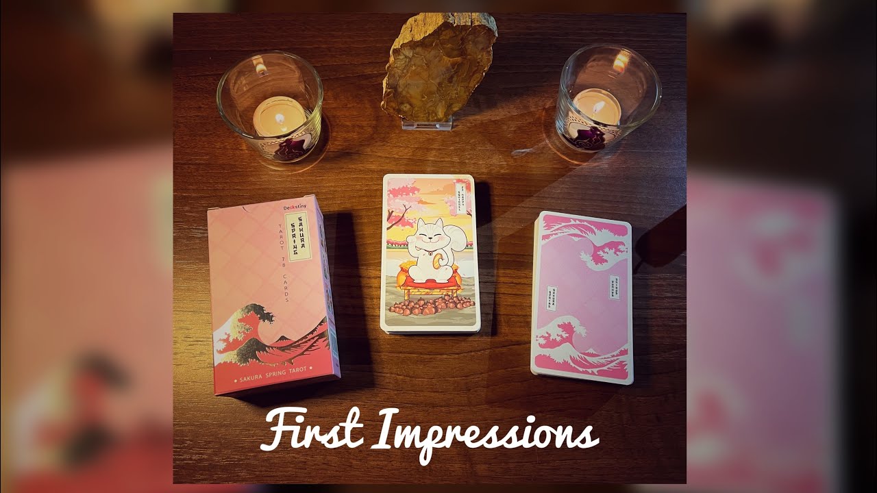 Sakura Spring Tarot ~ Walkthrough & First Impressions