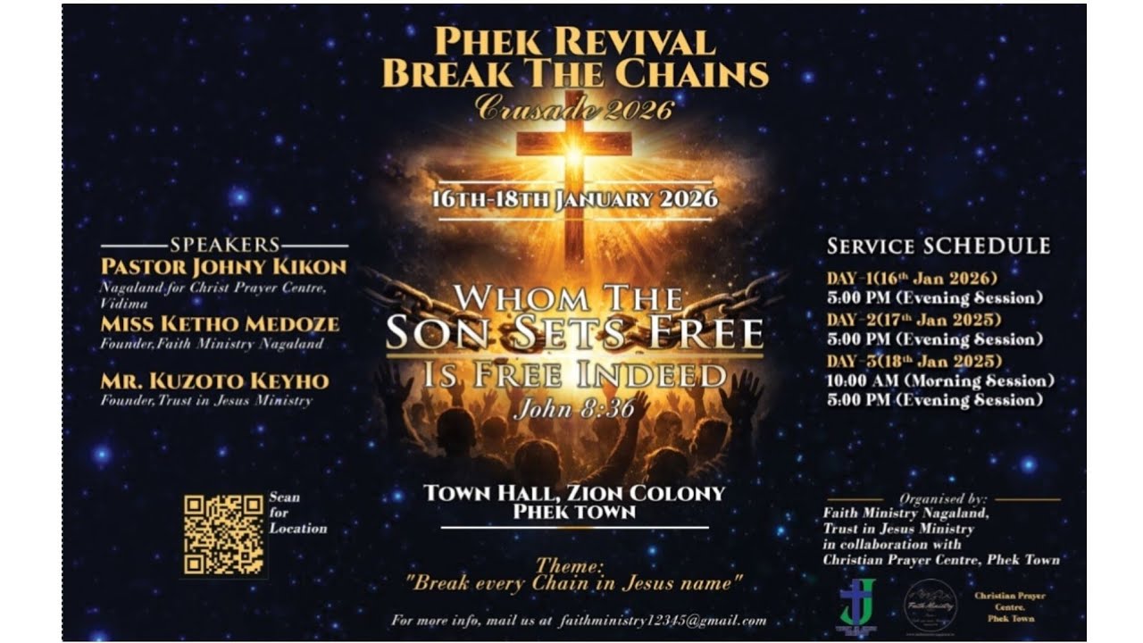 PHEK REVIVAL - BREAK THE  CHAINS - Day 1 5pm