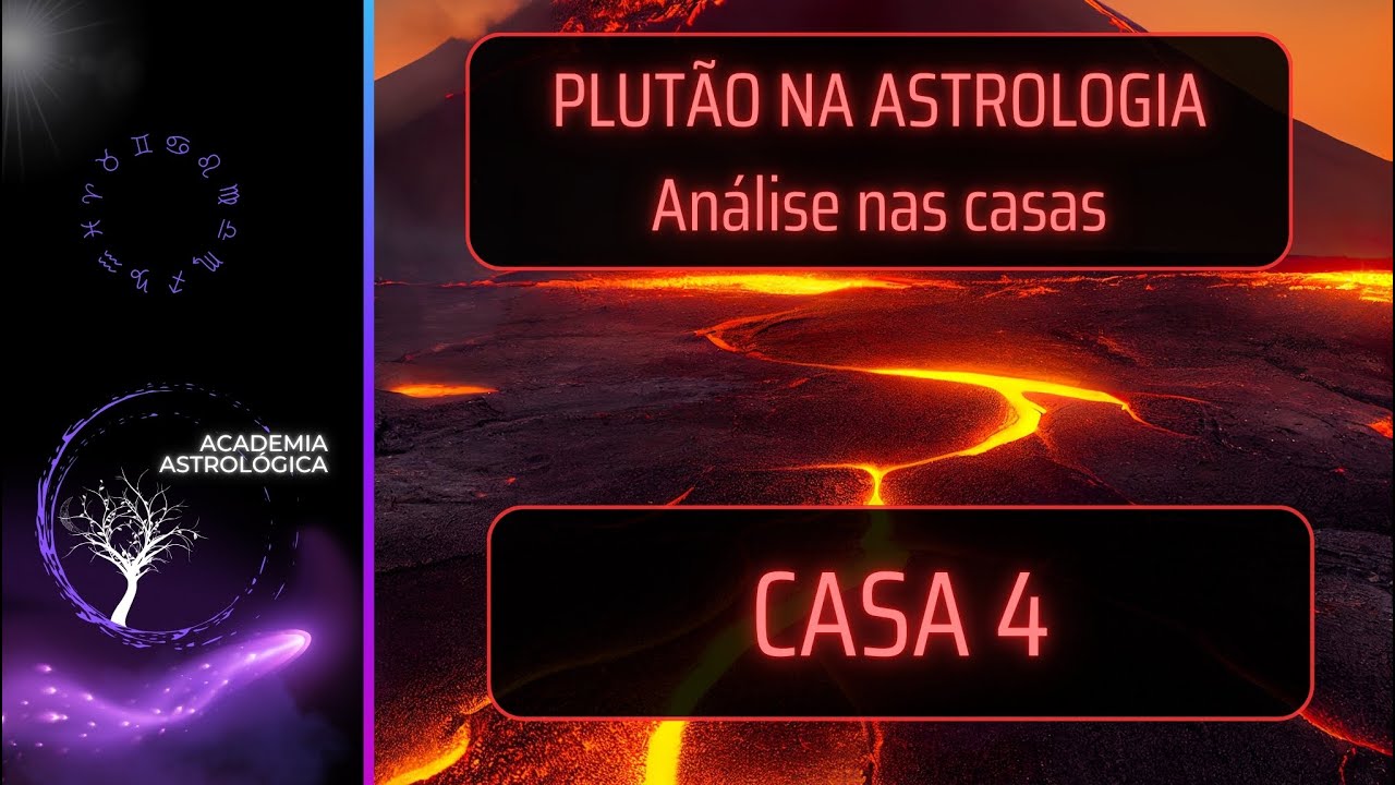 PLUTÃO NA ASTROLOGIA: CASA 4 - Fundo do céu