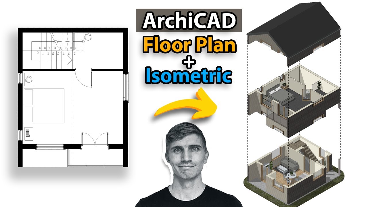 ArchiCAD Tutorial: Creating Isometric Views, Stairs & Second Storeys