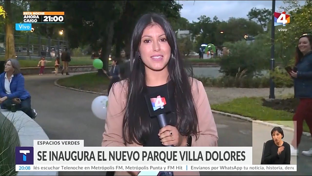 Inauguración parque Villa Dolores