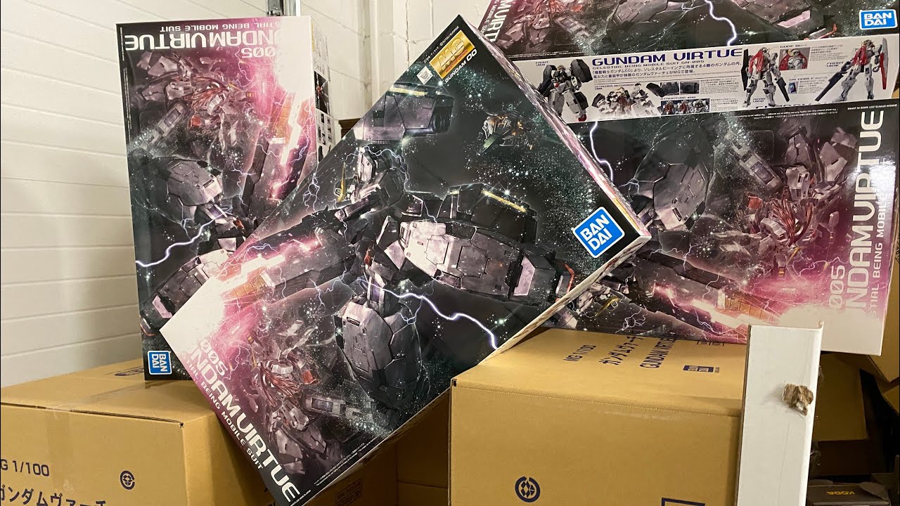 Crazy Gundam Shipment and is the big MG Virtue box a scam?