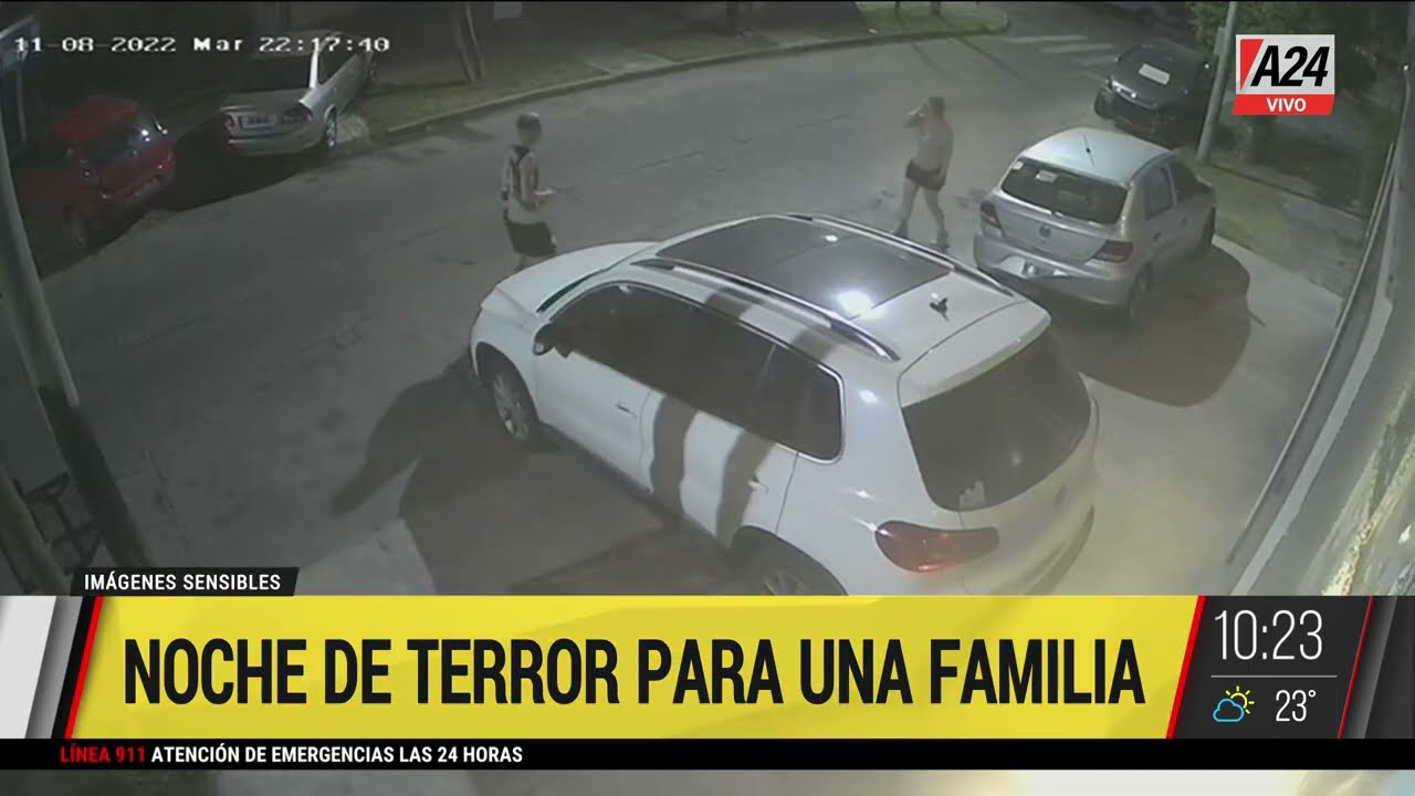 🚨NOCHE DE TERROR para una familia en Aldo Bonzi 🚨I A24
